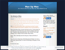 Tablet Screenshot of manupmen.wordpress.com