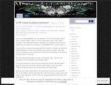 Tablet Screenshot of markallanwolfe.wordpress.com
