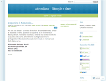 Tablet Screenshot of abcmilano.wordpress.com