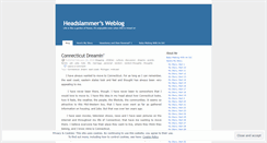 Desktop Screenshot of headslammer.wordpress.com