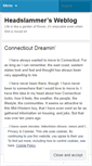 Mobile Screenshot of headslammer.wordpress.com