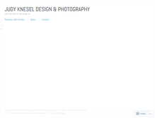 Tablet Screenshot of judyknesel.wordpress.com