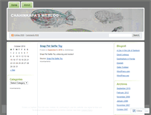 Tablet Screenshot of chahinkapa.wordpress.com