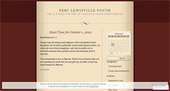 Desktop Screenshot of fkbcl.wordpress.com