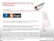 Tablet Screenshot of elperiodistadigital.wordpress.com