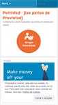 Mobile Screenshot of perlinfad.wordpress.com