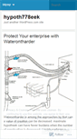Mobile Screenshot of hypoth778eek.wordpress.com
