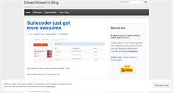 Desktop Screenshot of dreamxtream.wordpress.com