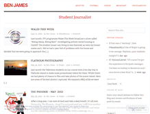 Tablet Screenshot of iambenjames.wordpress.com