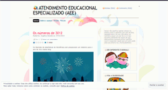 Desktop Screenshot of inclusaoaee.wordpress.com
