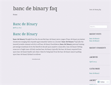 Tablet Screenshot of alaska.bancdebinaryfaq.wordpress.com