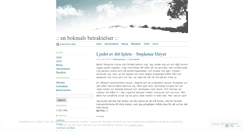 Desktop Screenshot of bokgalen.wordpress.com