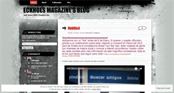 Desktop Screenshot of eckhoesblog.wordpress.com