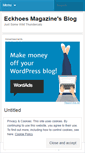 Mobile Screenshot of eckhoesblog.wordpress.com