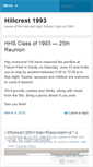 Mobile Screenshot of hillcrest1993.wordpress.com