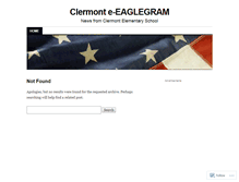 Tablet Screenshot of clermontes.wordpress.com
