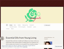 Tablet Screenshot of ecoincognito.wordpress.com