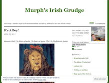 Tablet Screenshot of irishgrudge.wordpress.com