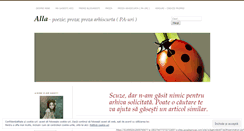 Desktop Screenshot of opritiplanetavreausacobor.wordpress.com