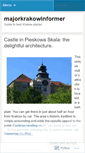 Mobile Screenshot of majorkrakowinformer.wordpress.com
