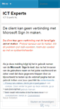Mobile Screenshot of ictexperts.wordpress.com