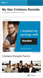 Mobile Screenshot of cristianoronaldosoccer.wordpress.com