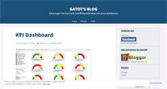 Desktop Screenshot of dwigatotsiswanto.wordpress.com