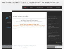 Tablet Screenshot of pertandinganmasakantradisi.wordpress.com