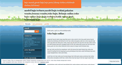 Desktop Screenshot of modelbajuwanita.wordpress.com