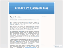 Tablet Screenshot of brendabergin.wordpress.com