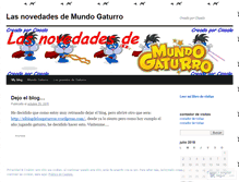 Tablet Screenshot of lasnovedadesdemundogaturro.wordpress.com