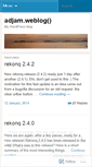 Mobile Screenshot of adjamblog.wordpress.com