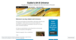 Desktop Screenshot of gubbosart.wordpress.com