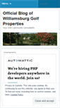 Mobile Screenshot of lifeinwilliamsburg.wordpress.com