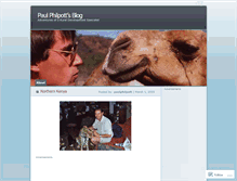 Tablet Screenshot of paulphilpott.wordpress.com