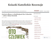 Tablet Screenshot of ksiazkikatolickie.wordpress.com