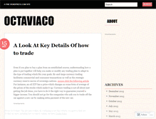 Tablet Screenshot of octaviaco.wordpress.com