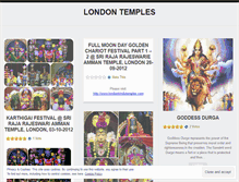 Tablet Screenshot of londontemples.wordpress.com