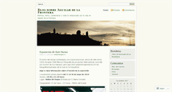 Desktop Screenshot of aguilardelafrontera.wordpress.com