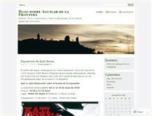 Tablet Screenshot of aguilardelafrontera.wordpress.com