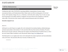 Tablet Screenshot of fantashow.wordpress.com