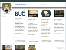 Tablet Screenshot of ilesteban.wordpress.com