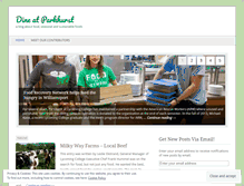 Tablet Screenshot of dineatparkhurst.wordpress.com