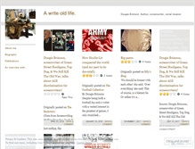 Tablet Screenshot of dougiebrimson.wordpress.com