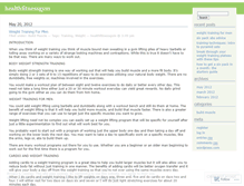 Tablet Screenshot of healthfitnessgym.wordpress.com