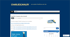Desktop Screenshot of charliescavalry.wordpress.com