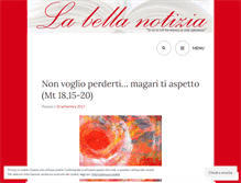 Tablet Screenshot of labellanotizia.wordpress.com