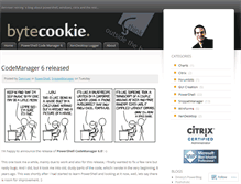Tablet Screenshot of bytecookie.wordpress.com