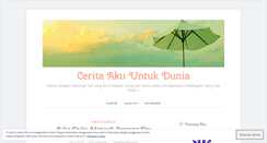 Desktop Screenshot of nyonyahafidz.wordpress.com