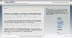Desktop Screenshot of kirhac.wordpress.com